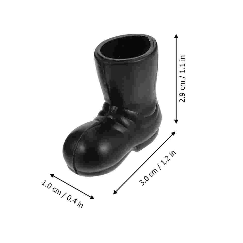 Stiefel Santa Schuhe Mini Weihnachten Miniatur Claus Ornamente Stiefel Dekor dekorative Gnom Haus Dekoration Dekorationen Handwerk