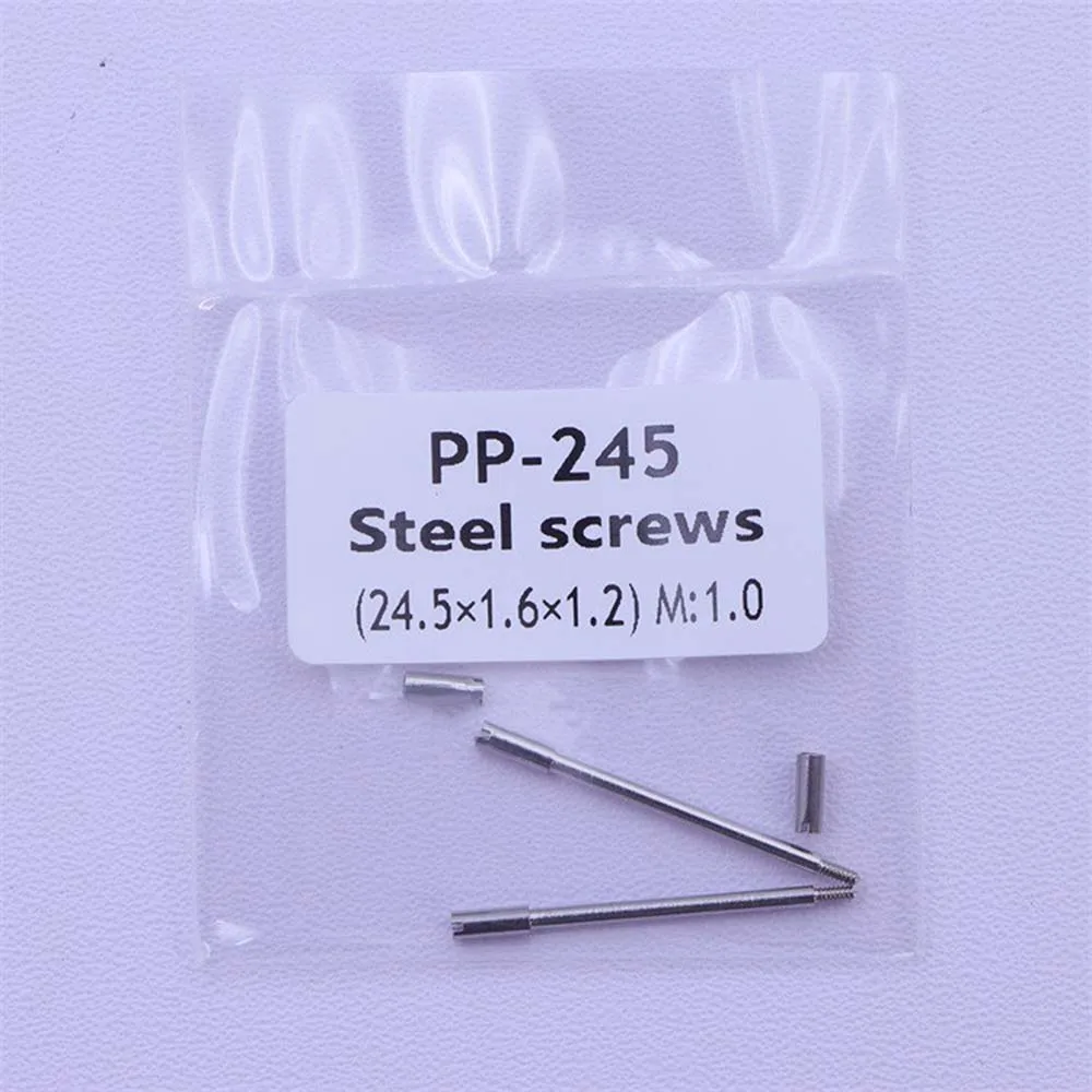 Stainless Steel Watch Strap Attachment Lever Connection Shaft Spring Pin Replacement Watchband Repair Link Pin Watch Accessories