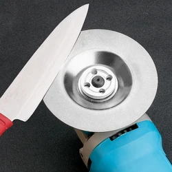 400 600 800 1000 Mesh Grinding Disc Tungsten Electrode Sharpener Grinder Cutter Saw 16mm Hole for Angle Grinder Glass Polishing