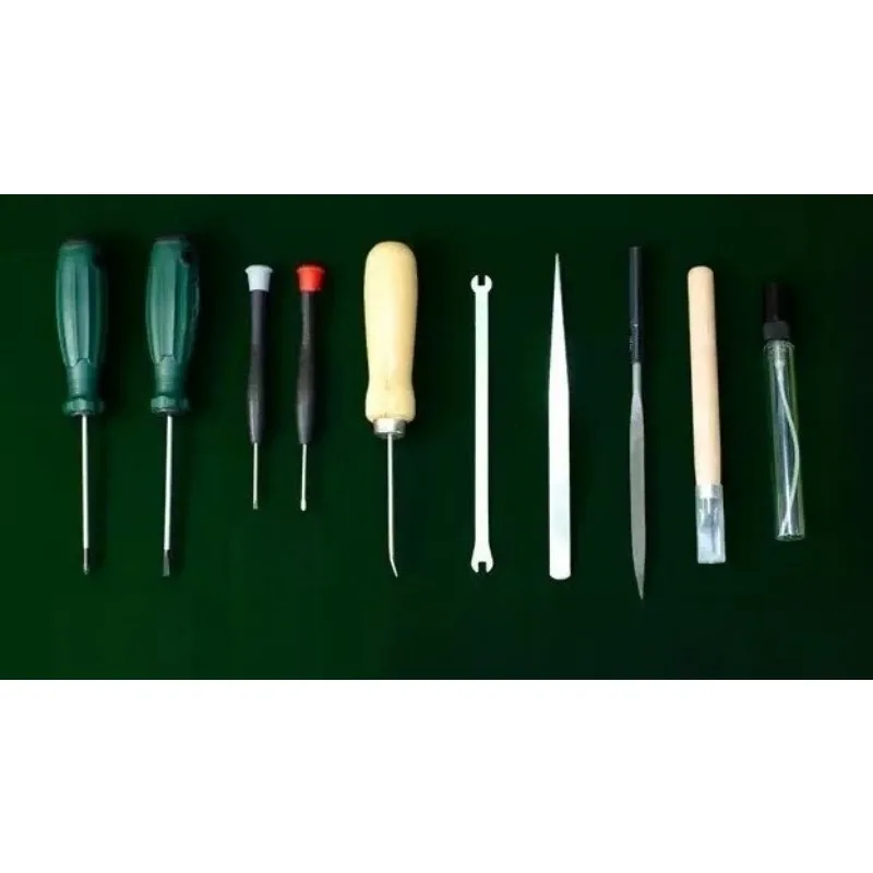 Harmonica Repair and Tuning Tool Kit, Chromatic Scale Polyphonic Repair, Disassembly and Cleaning Tools, Universal