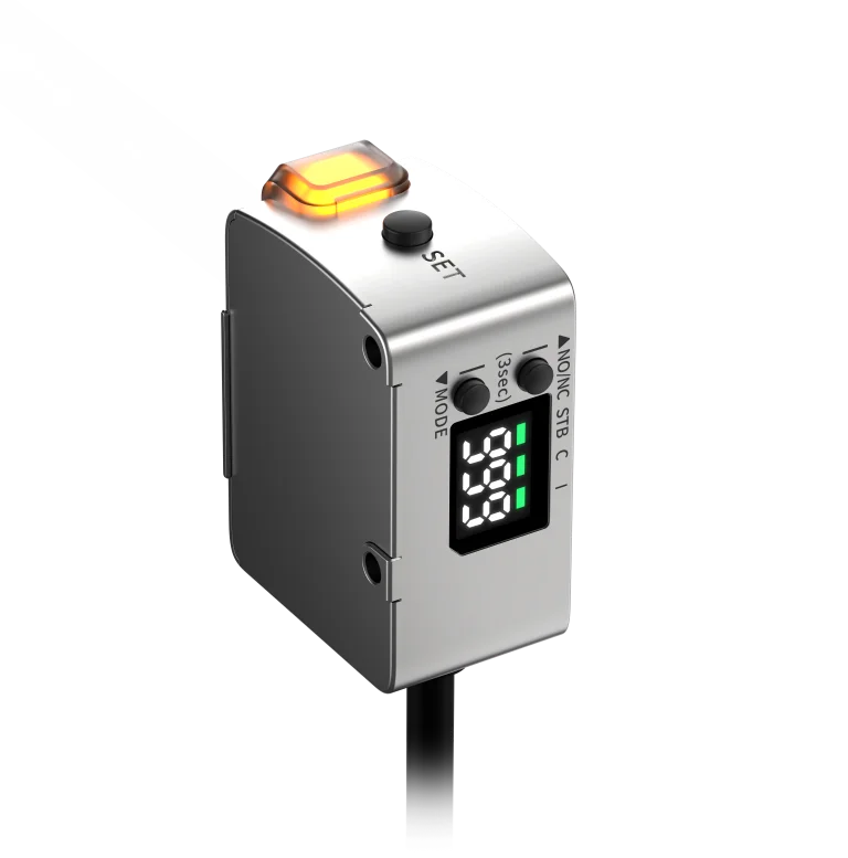 SinceVision SS1 70K5 High-Speed Industrial RGB Color Sensor 30 To 70mm Range RS 485 Communication Photoelectric Type