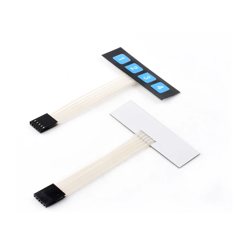 New 4 12 16 20 Key 4*4 Membrane Switch Keypad 1x4 3x4 4x4 4*5 Matrix Array Matrix keyboard for arduino smart car