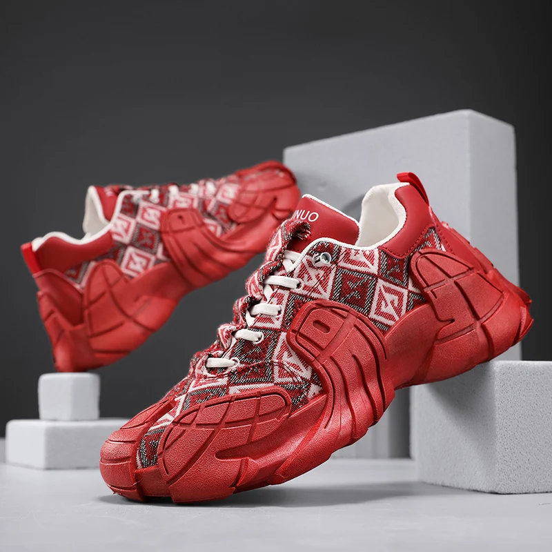 

Men's Large Size Casual Sneakers New 2026 Summer Breathable Mesh Running Shoes Comfortable All-Season Sports Footwear zapatillas