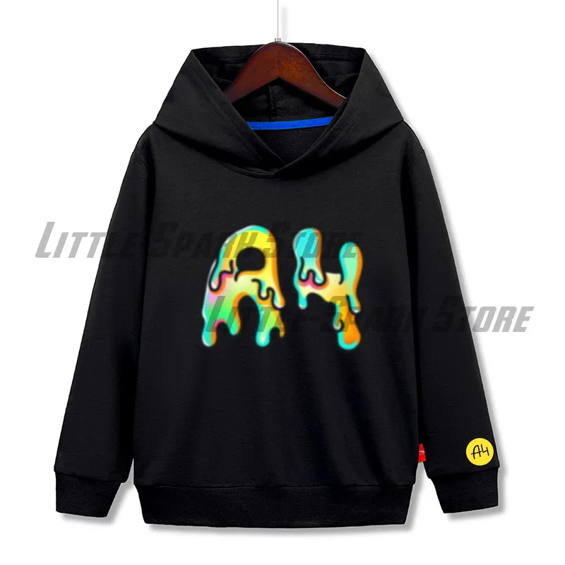 

А4 Donuts Худи Spring Autumn Hoodies Влад a4 Бумага Kids Hoodies Fashion Children's clothing girls Sweatshirt with hood