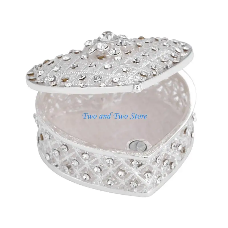 HX6F European Inspired Jewelry Holder Heart For Wedding