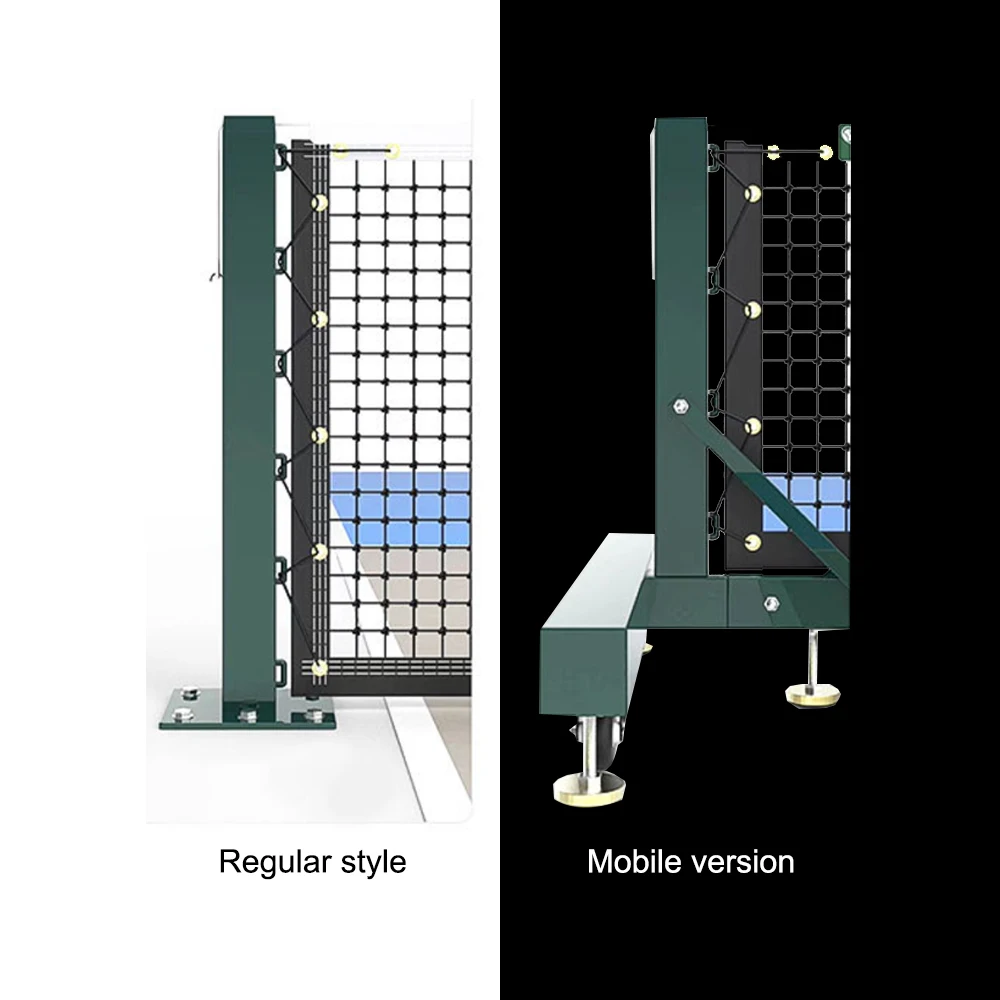 Professional volleyball badminton post pickleball post outdoor spot Aluminium alloy movable portable tennis posts
