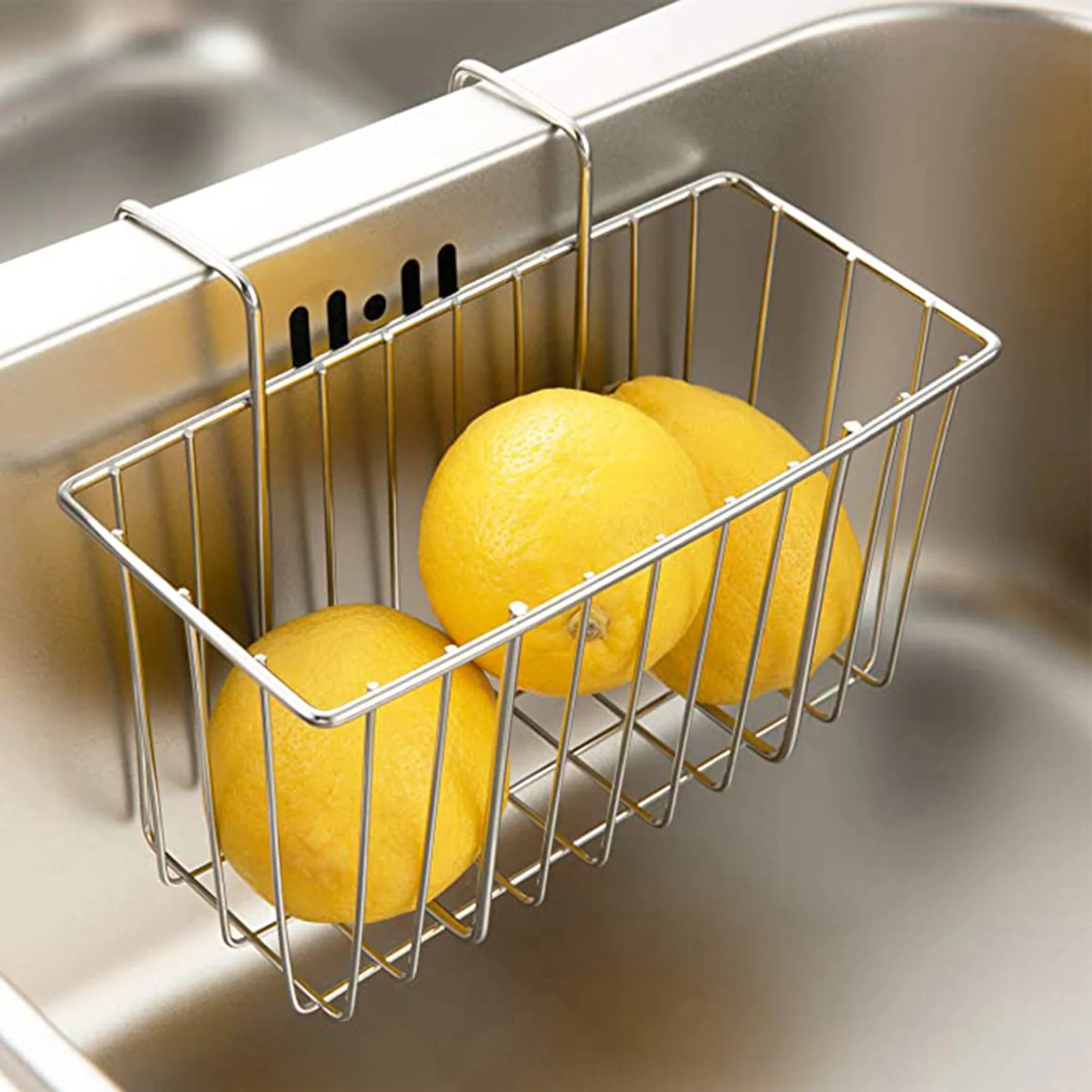 

Kitchen Stainless Steel Sink Drain Rack Sponge Storage Faucet Holder Soap Drainer Towel Rack Shelf Organizer Kitchen Accessories
