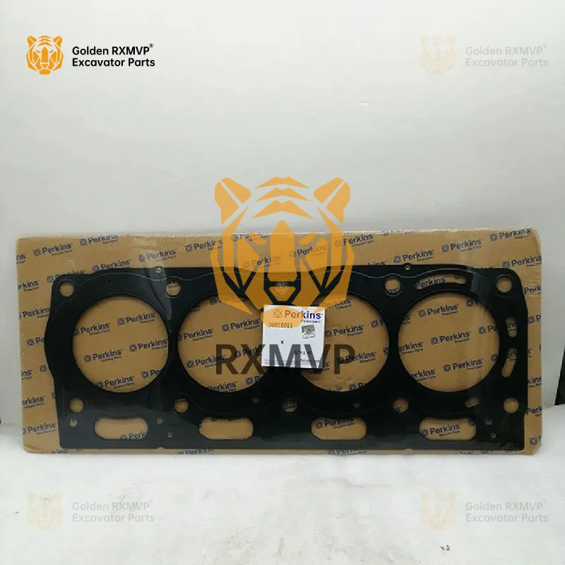 For XMVP 3054c Excavator Cylinder Head Gasket 3681e051 Cat 1104 C4.4 Engine Kit T409652 E315c E318d