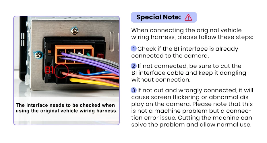 Junsun 6,86" Kabelloses Carplay Android Auto Universal 1 Din MP5 Autoradio 1280*600 IPS Touchscreen Stereo Zentrale – Detail 4