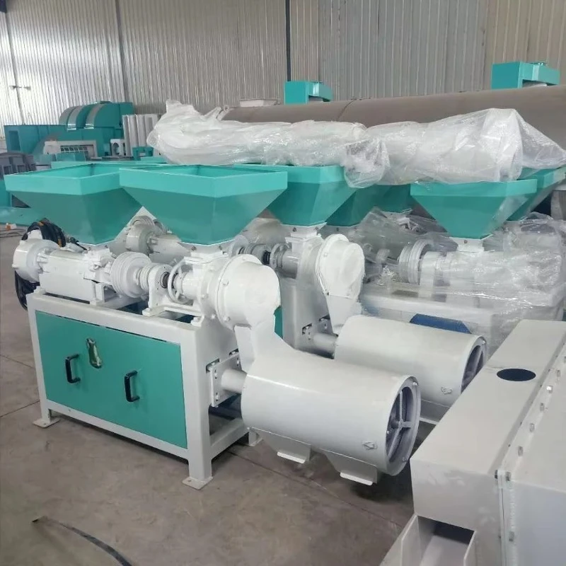 Grain Processing Plant Corn and Wheat Husking Machine Grain Grits Flour Milling Equipment Material Screening and Classification