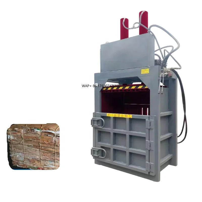 

Mini Vertical Baler Machine Heavy Duty Automatic Baler Baler for Clothes