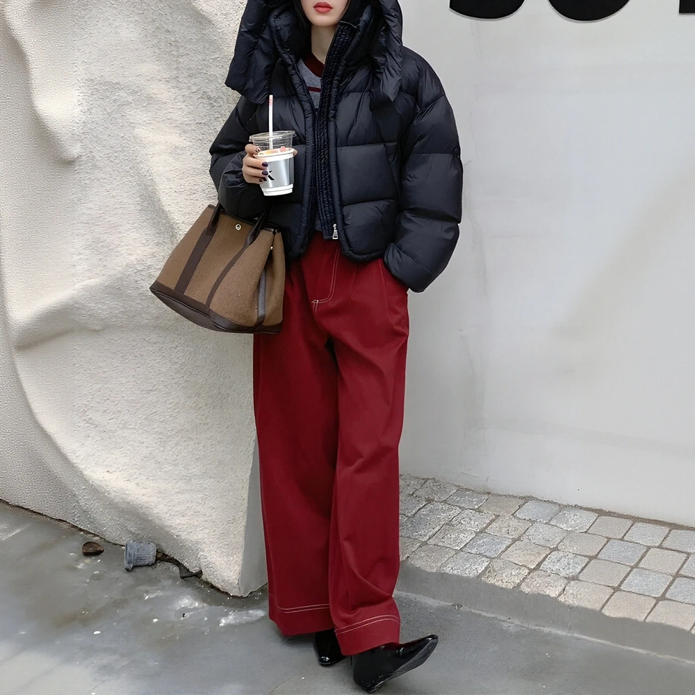 

Женская куртка на хлопковой подкладке с длинным рукавом, повседневный стиль, топ, модная и удобная осенне-зимняя одежда, прямой рукав