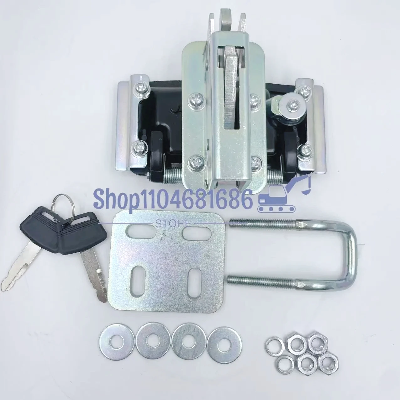 For Sunward 60/70/80 Kaiyuan 60 Machine Cover Lock Domestic Universal Small Dig Back Cover Lock Excavator Parts