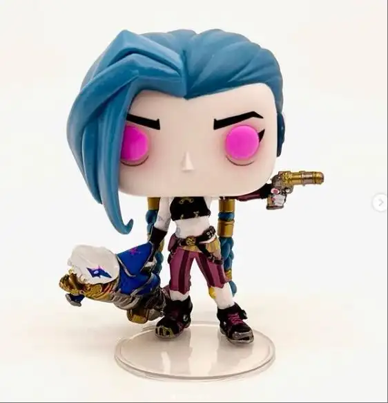 Arcane Jinx 1602 Figura de vinil modelo brinquedos para crianças