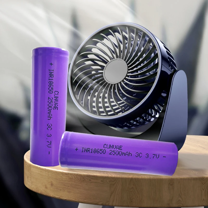 50Pcs 25R 18650 Lithium Rechargeable Battery INR18650 25 R M 3.7V High Discharge 10A Power Bateria