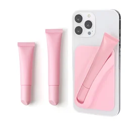30/50PCS 15ml/20ml Empty Pink Scrub Matte Lipgloss Tube Squeeze Trial Pack Dispenser Empty Cosmetic Hose Packing Wholesale