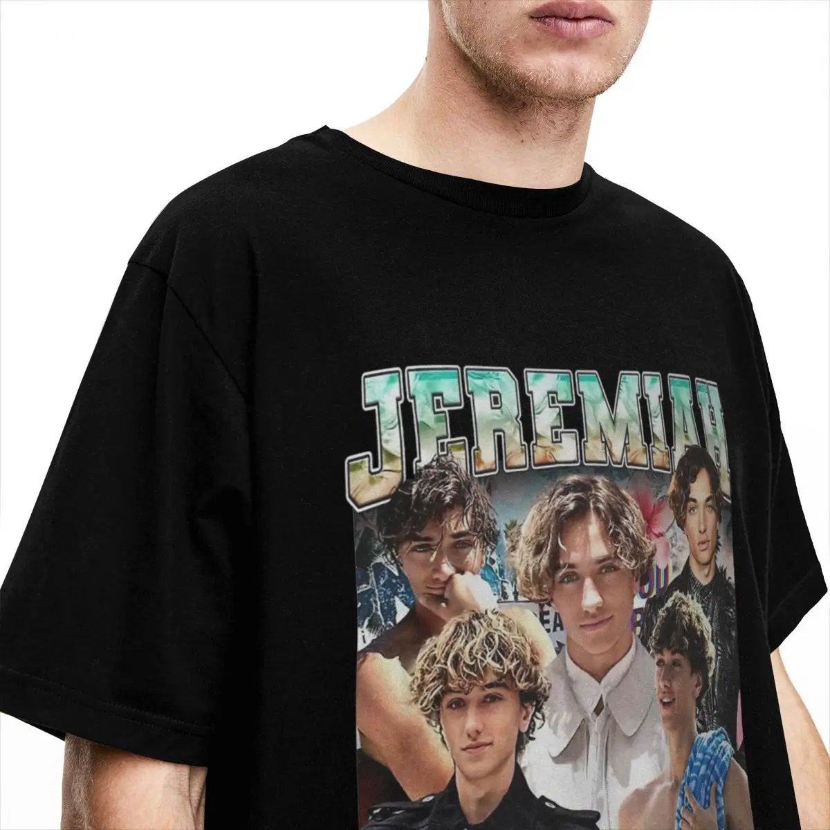 Vintage Team Jeremiah Bootleg Stuff T-Shirt for Men Women Fisher Summer Crazy Pure Cotton T Shirt Round Collar Short Sleeve Tops