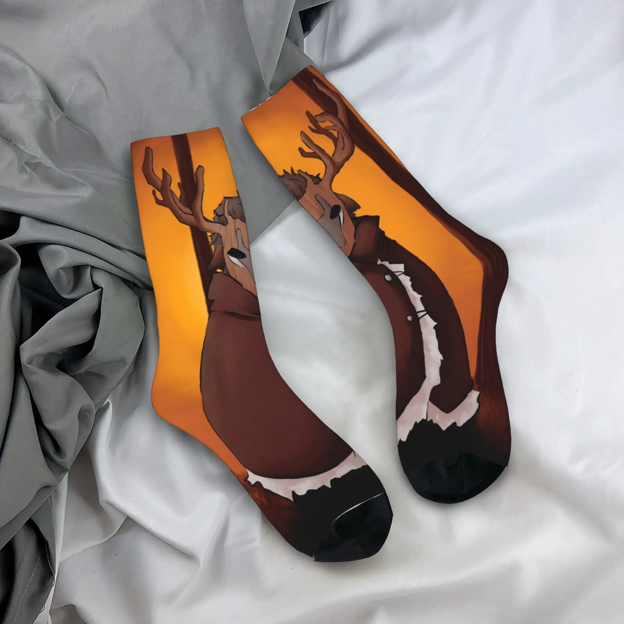 99 ليال في الغابة لعبة جوارب مخصصة الجدة الجوارب الشتاء المضادة للبكتيريا الجوارب النساء الرجال تشغيل الرياضة جوارب ناعمة