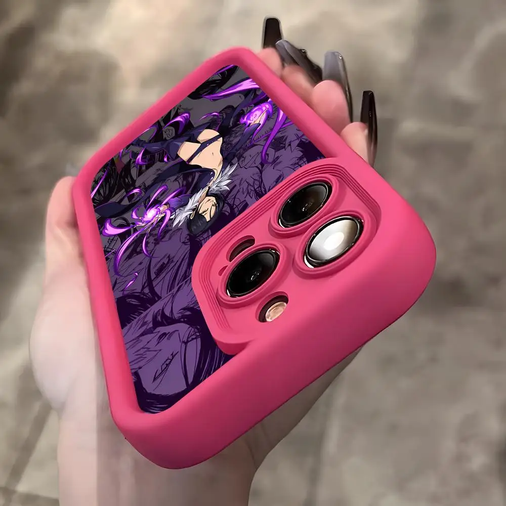 Seven Deadly Sins Merlin Phone Case for iPhone 18 17 16 15 14 13 12 11 Air Pro Max Plus Red Soft TPU Shockproof Cover - view 6
