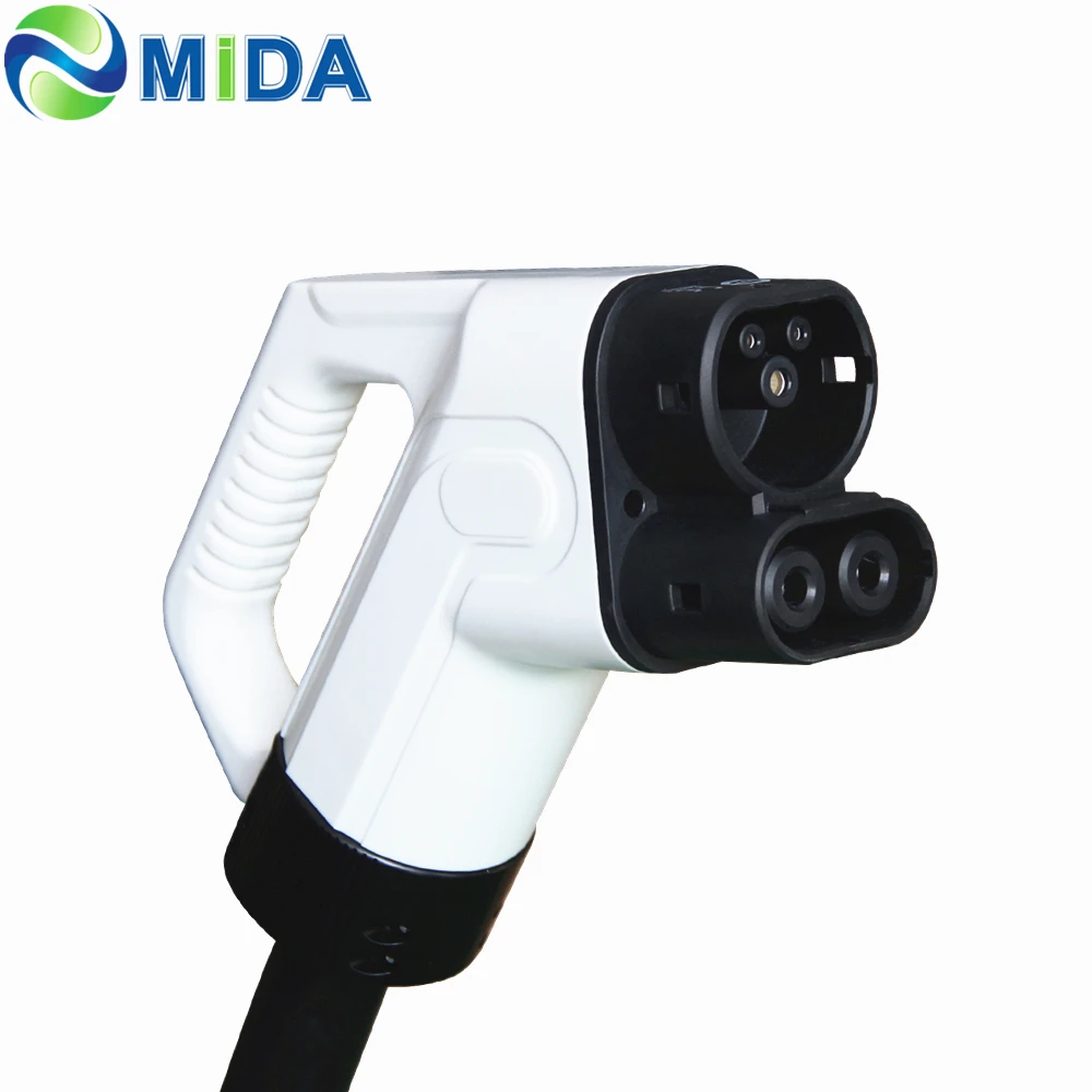 400A 500A 600A  EV  Plug With 5M Cable CCS2 DC Liquid Cooling Charging Connector