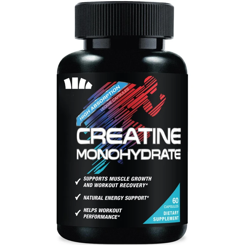 

Кремтиновый моногидрат, 60 капсул, 2,5 г за сервиру, пищевая добавка, энергетическая поддержка