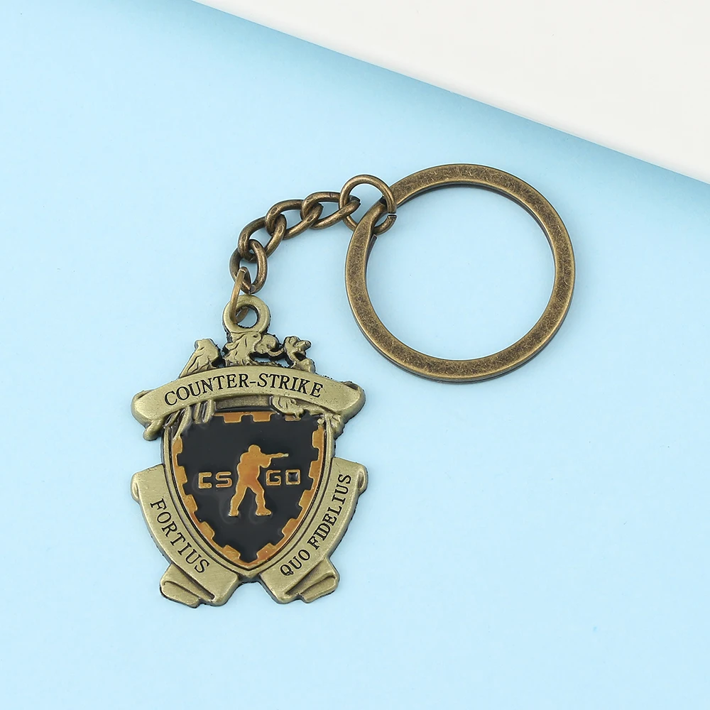 CS:GO Medaillen-Schlüsselanhänger Counter-Strike Metallanhänger Schlüsselringe für Herren Accessoires Fans Geschenk Souvenir – Detail 2