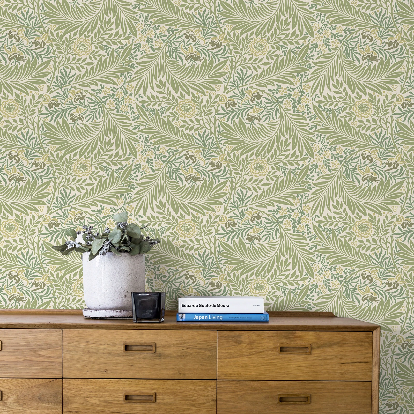 Zielone liście Kwiatowa tapeta – Herbal Wallpaper recenzja i cena