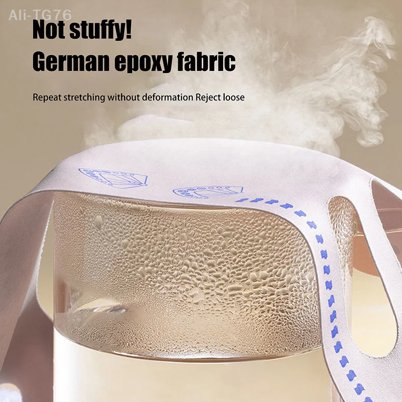 二重顎解消フェイスリフティングバンド Vラインフェイススリムストラップ 二重顎引き締めスリムストラップ フェイスマスクツール