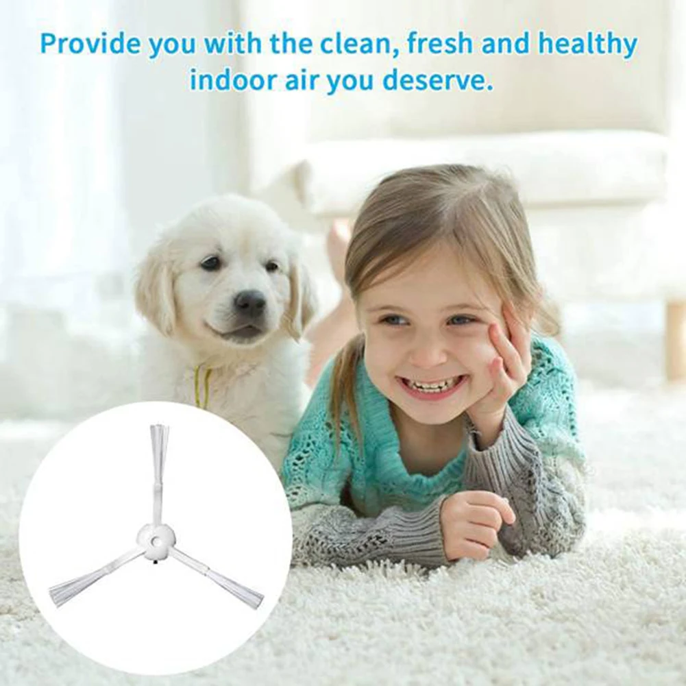 for 360 Sweeper Robot Accessories S7 / S5 Sweeper Main Brush Edge Brush (A Pair) Small White Comb Suit