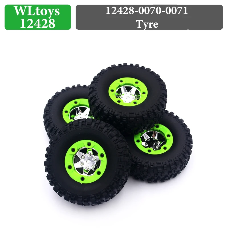 12423 12427 12428 RC Car Original Parts Chassis Swing Arm, Steering Cup, Shock Absorber, Tie Rod, Car Shell, Tire, Motor Base