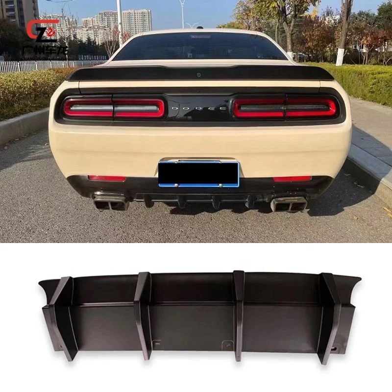 

Factory Direct PP plastic Car Bumper Rear Diffuser Lip For Dodge Challenger 2015-2022 Bodykit