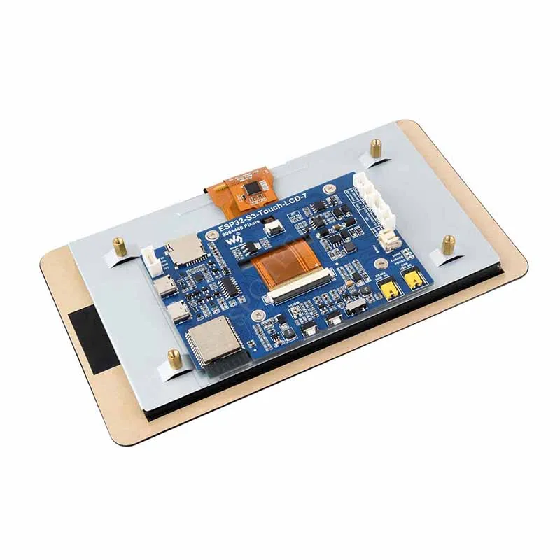 ESP32-S3 7inch LCD Display TouchScreen 800×480 WiFi Bluetooth CAN RS485 Sensor