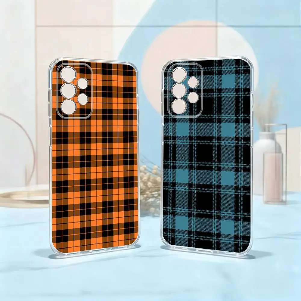 Cloth G-Grain Phone Case For Samsung S25,S24,S21,S22,S23,S30,Ultra,S20,Plus,Fe Transparent Cover