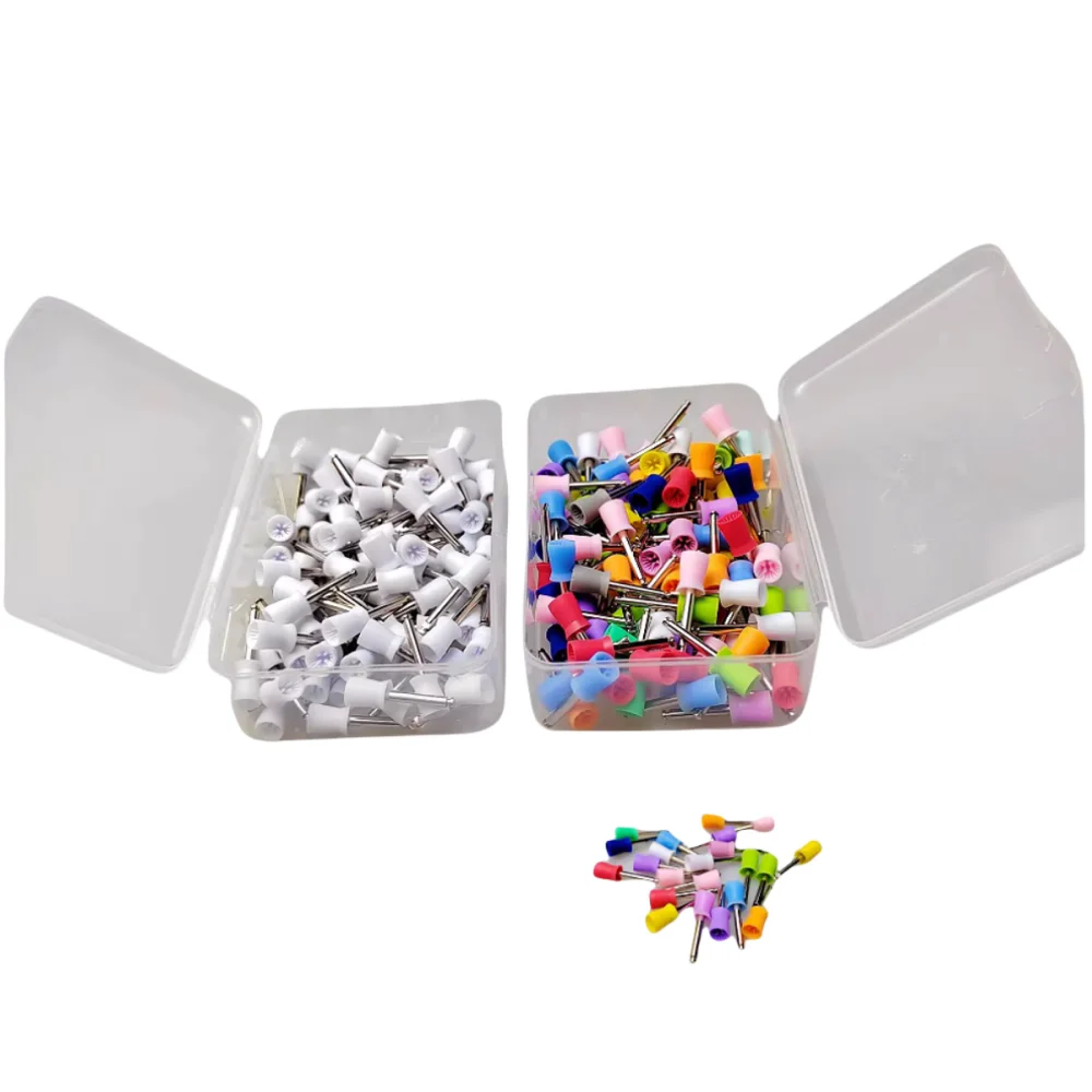 

Набор чашек для полировки зубов, 20 резиновых насадок и щетка для полировки для низкоскоростного наконечника, инструмент для чистки зубов и гигиены полости рта