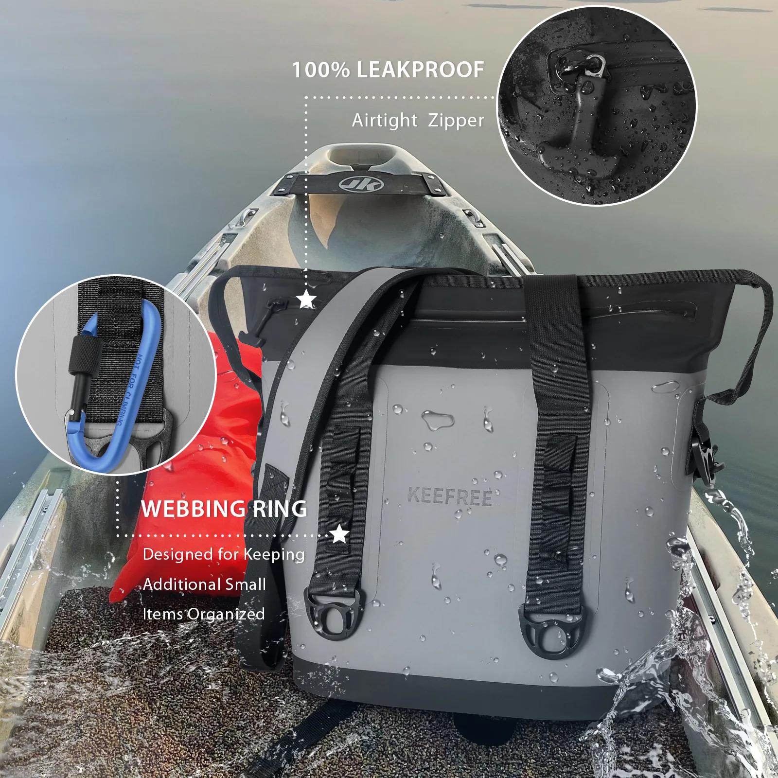 Outdoor Waterproof New Bag Large Capacity Rainproof Multi-functional Insulation Portable Fashion Food Preservation Picnic Bag