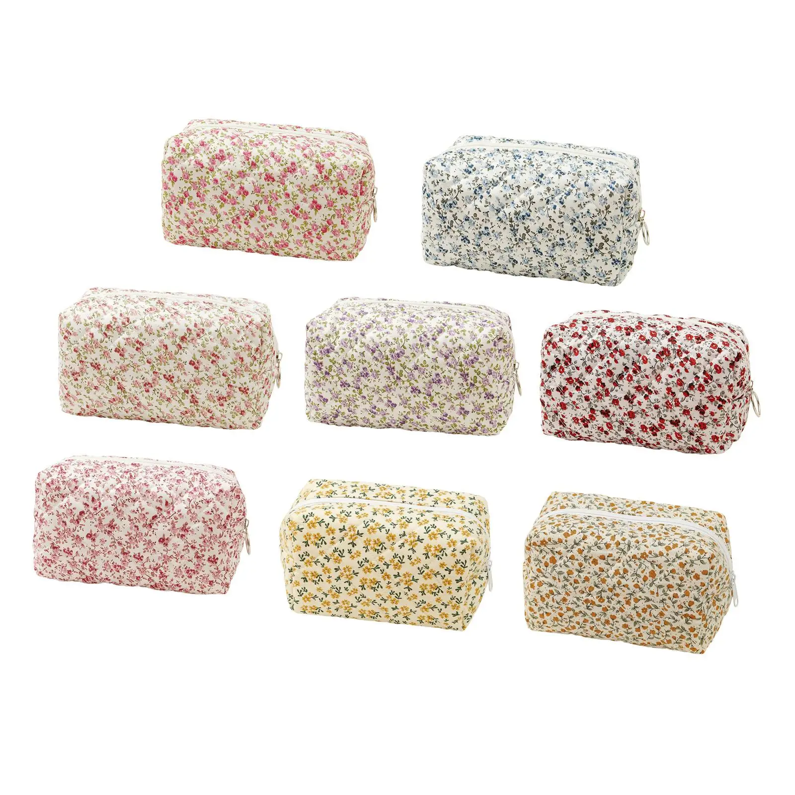 Make up Organizer Flower Printed Toiletry Bag for Hotel Household Wedding