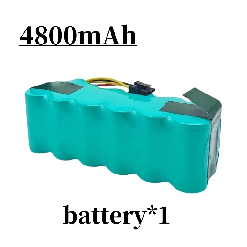 14.4V 4800-9800mAh Ni-Mh Battery | Compatible with AMIBOT/DIBEA/MIDEA/PROFIMASTER, Fits LP43SC2000P/X500 Vacuum Cleaners