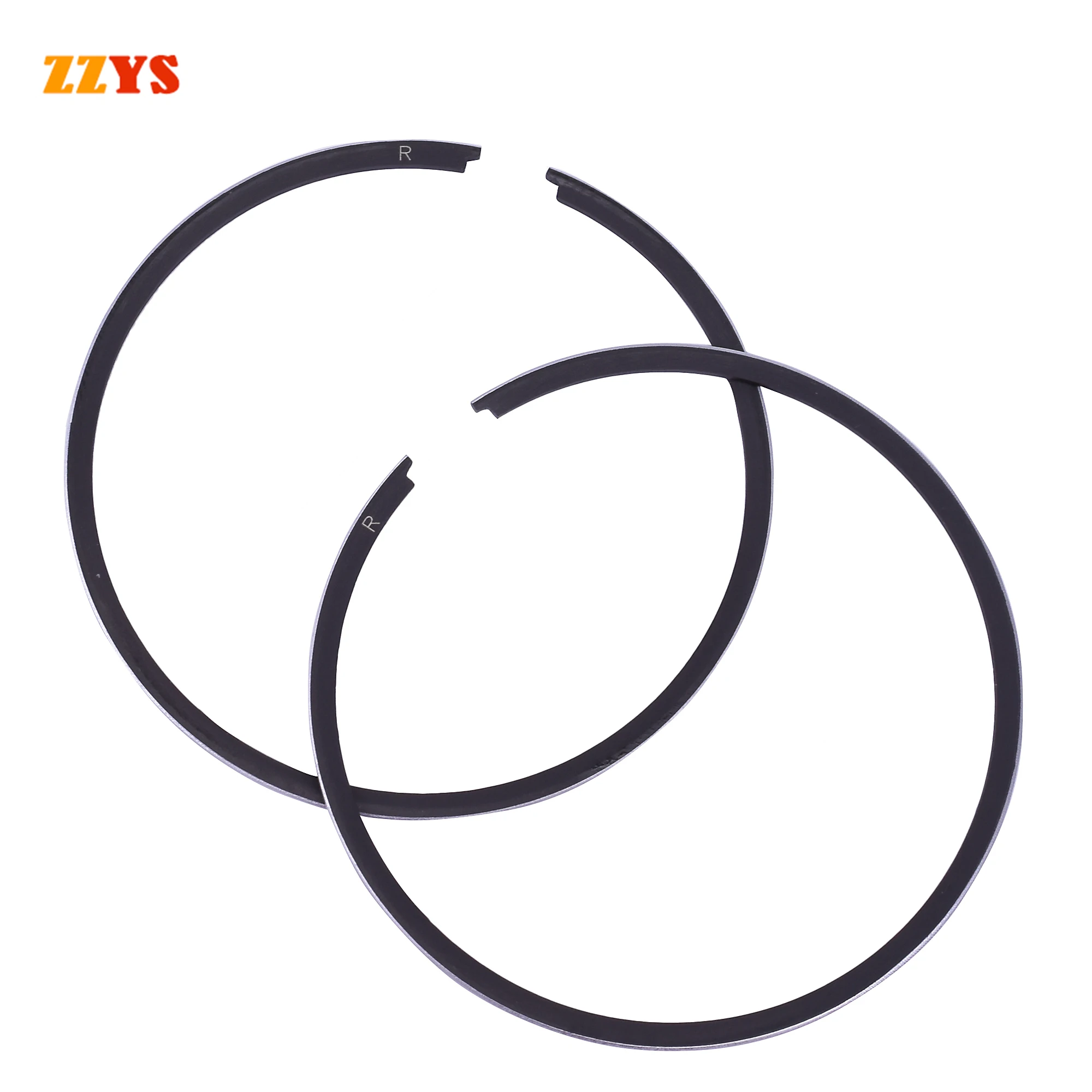 Kit de anillos de pistón para motocicleta, 66mm, 66,25mm, 66,5mm, 66,75mm, 67mm, para Suzuki TSR200 TSR 200 RGV200 RGV 200 STD + 25 + 50 + 75 + 100, anillo