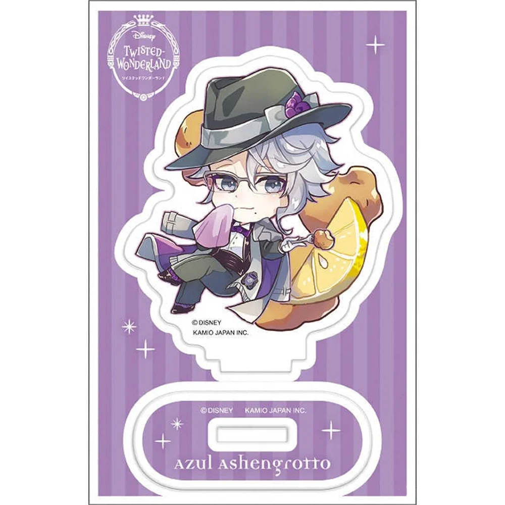 5szt Charm Fans Gifts New Acrylic Stand Twisted-Wonderland HD Figure Scary Ver Anime Toy Desktop Ornament Collection About 10cm