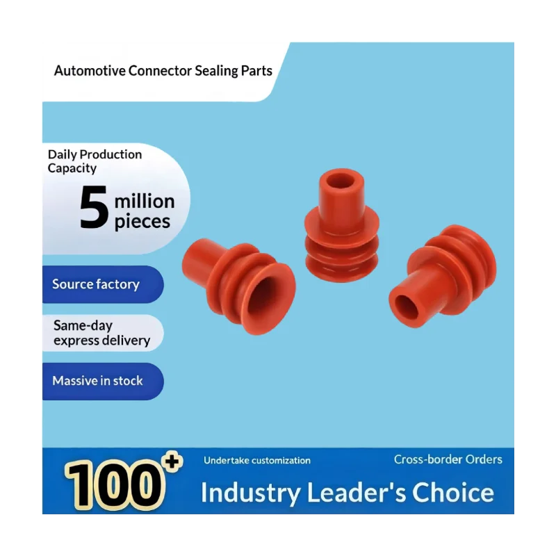 Automotive Rubber Seal Plug Silicone Plug Seal for Wiring Waterproof Connector 968857-3