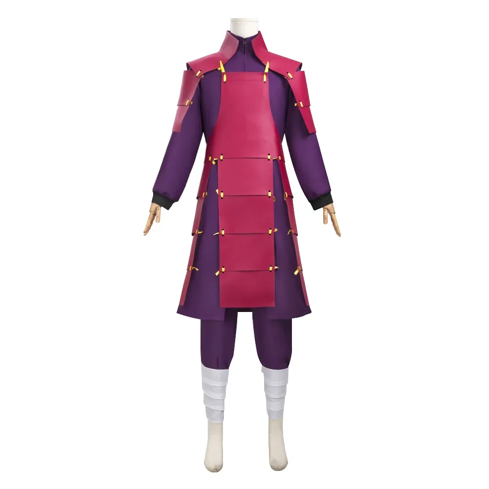 Madara Rüstung Cosplay Madara Uchiha Kostüm Männlich Ninja Red Armor Cosplay Kostüm Für Halloween Cosplay Karneval Harte PU Rüstung