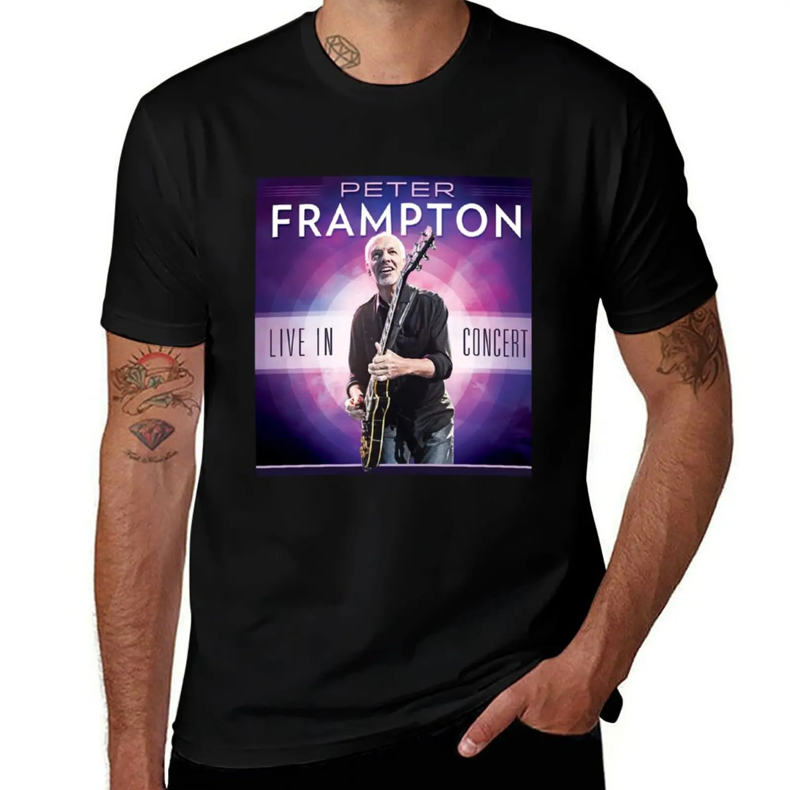 

Concert Peter Tour Frampton Live 2021 Duapuluh T-Shirt t shirt custom print T-Shirt