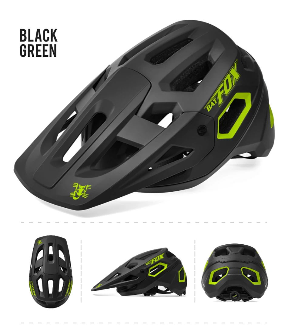 BATFOX Fahrradhelm für Herren und Damen Hochwertiger Integral-geformter Radsport-MTB-Fahrradhelm Straßen- und Mountainbike-Helme Casco Bicicleta – Detail 37