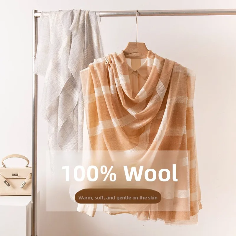 spring-autumn-wool-scarf-thin-simple-high-end-women's-plaid-outerwear-air-conditioning-shoulder-wrap-scarf-winter-fashion-acc