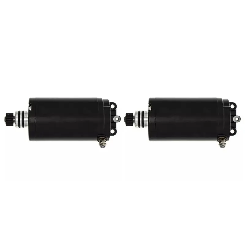 2X Motorcycle Starter Motor For Sea-Doo Wake GTX 155 4TEC RXP 215 GTI GTS 130 460540, 420888996, 420888995