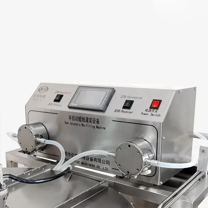 2026 CE YD-I Manual Small Electric Liquid Double Nozzle Filling Machine, Perfume/Diffuser/Oil Filling Machine 5-5000ml