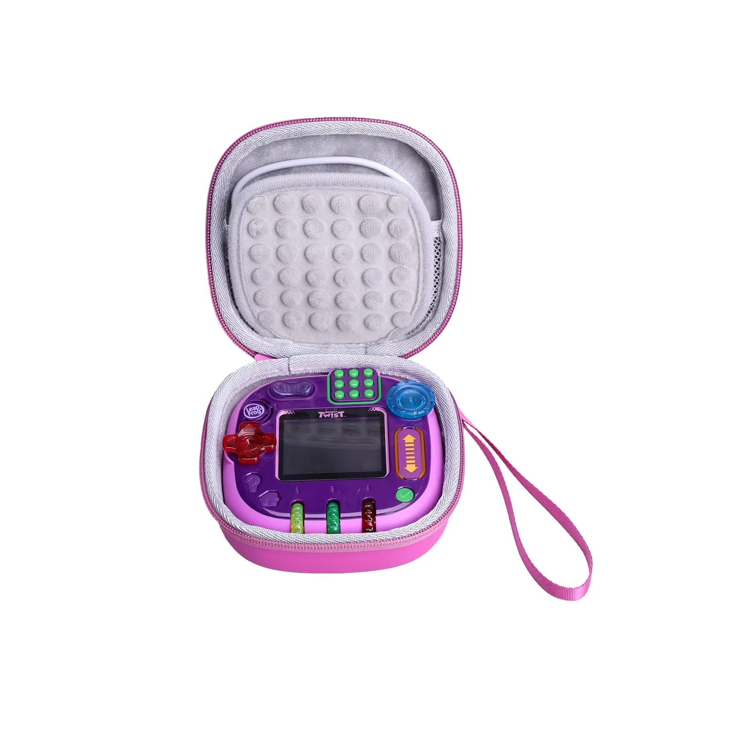 LTGEM Case for LeapFrog RockIt Twist Handheld Learning Game System Storage Carrying Bag for LeapFrog Accessories