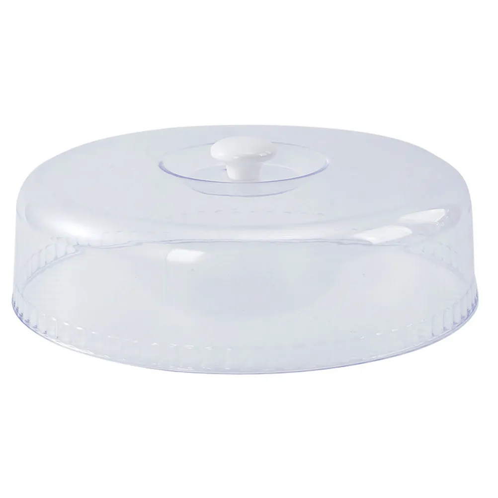

1 шт. Прозрачный купол-крышка для еды, защита от брызг, для тортов, закусок, десертов, фруктов, блюд, сохранение свежести, защита от пыли и насекомых, для кухни