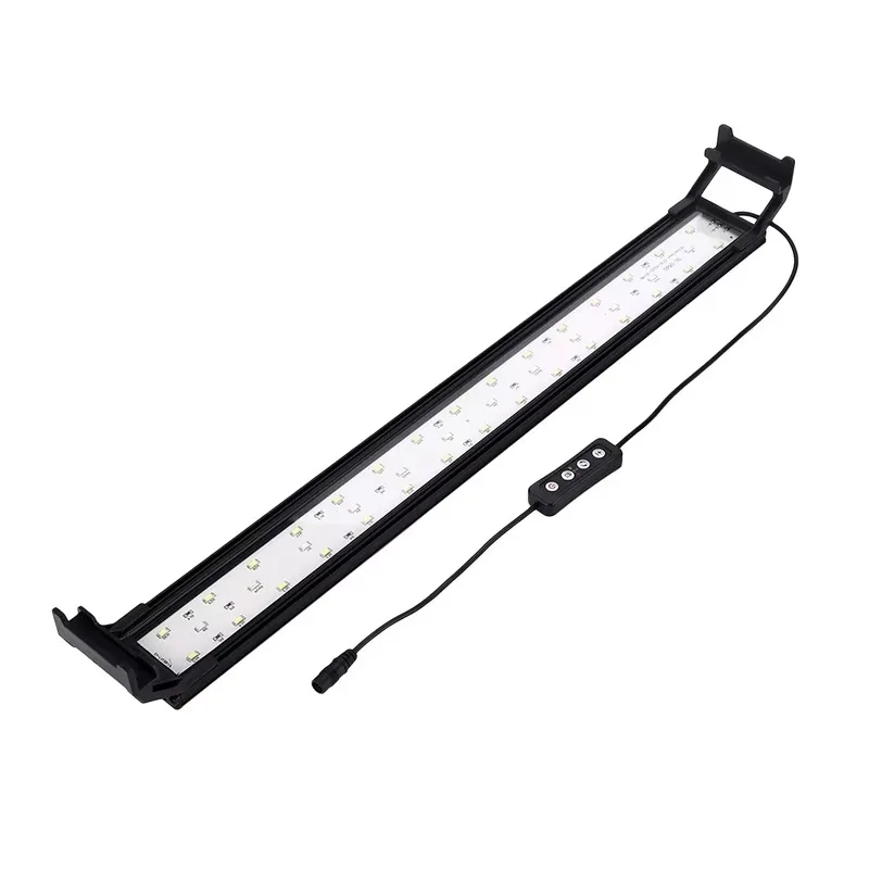 

18 Inch Aquarium Light with Timer Submersible Fish Modes Clamp Aquarium LED Lighting Fish Tank Clip Light