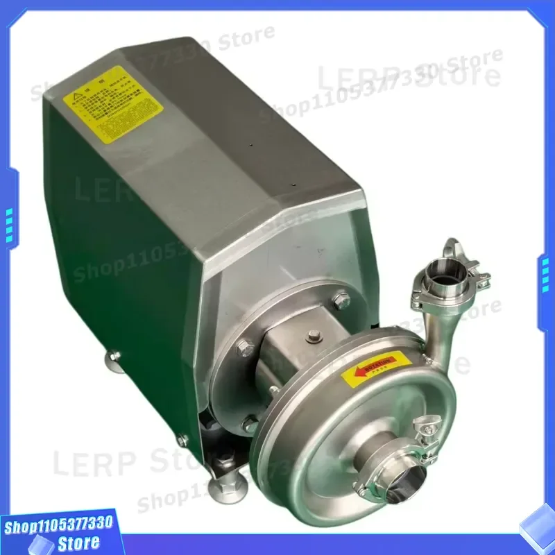 Stainless Steel Sanitary Centrifugal Pump 0.75KW 1.5KW 2.2KW for Beer Beverage Food Processing Hygienic Liquid Transfer